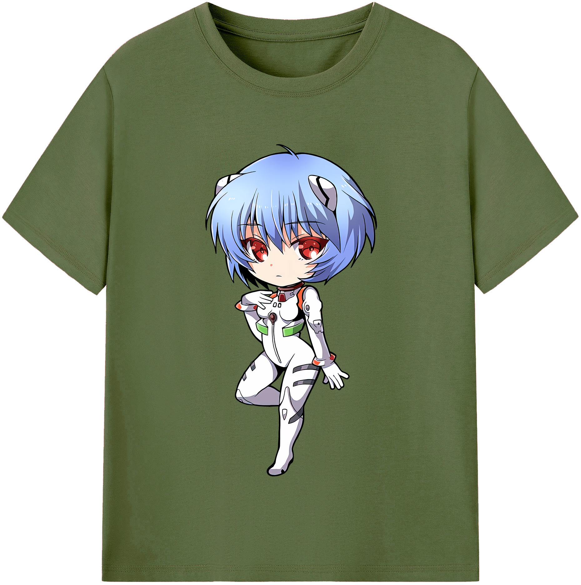 （画像用） EVA 新世紀エヴァンゲリオン 綿100％半袖Tシャツ（フロントプリント）